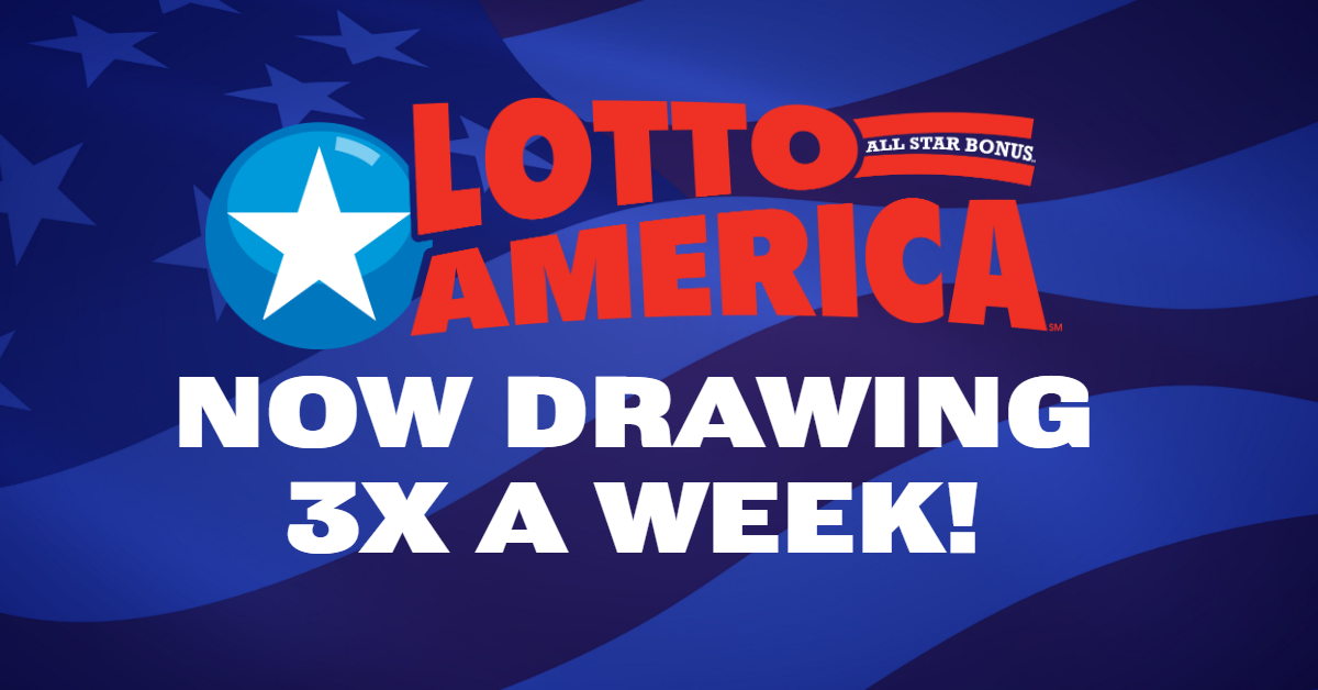 Lotto America Now Drawing 3 Days a Week Oklahoma Lottery