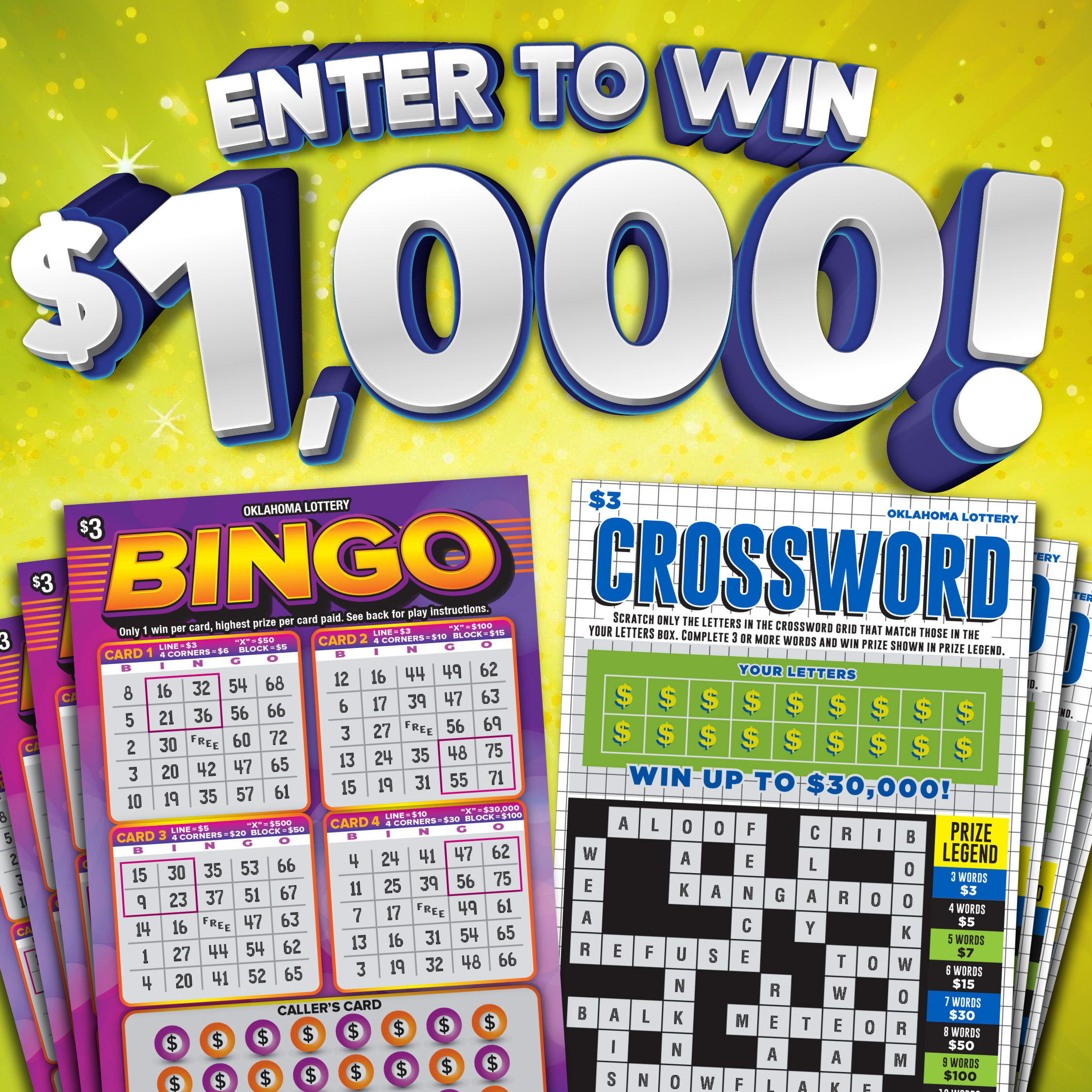 Bingo and Crossword Giveaway! Image