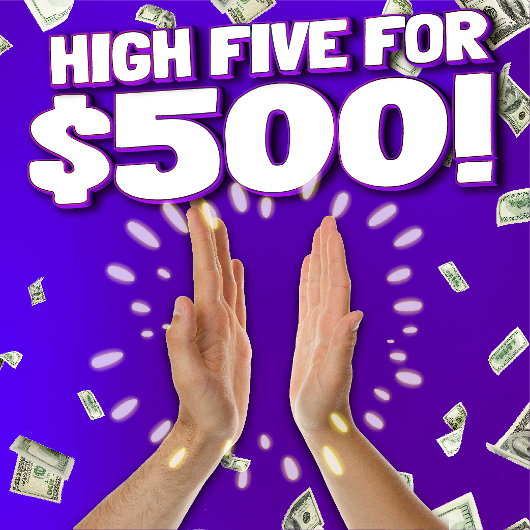 High Five For $500 Image