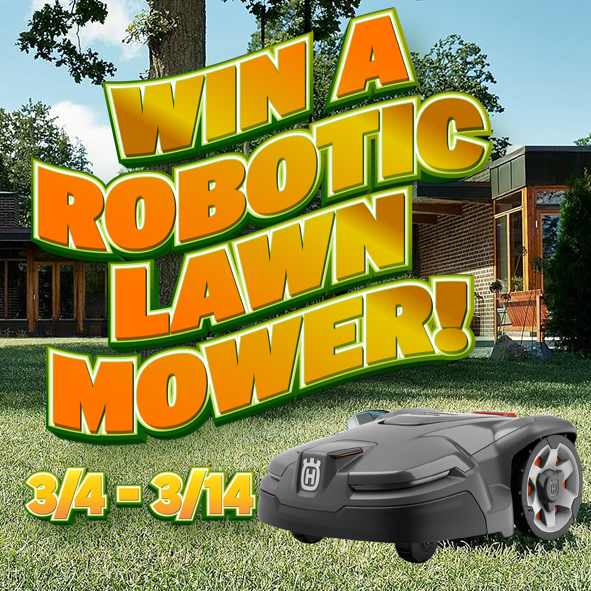Win a Robotic Lawn Mower! Image