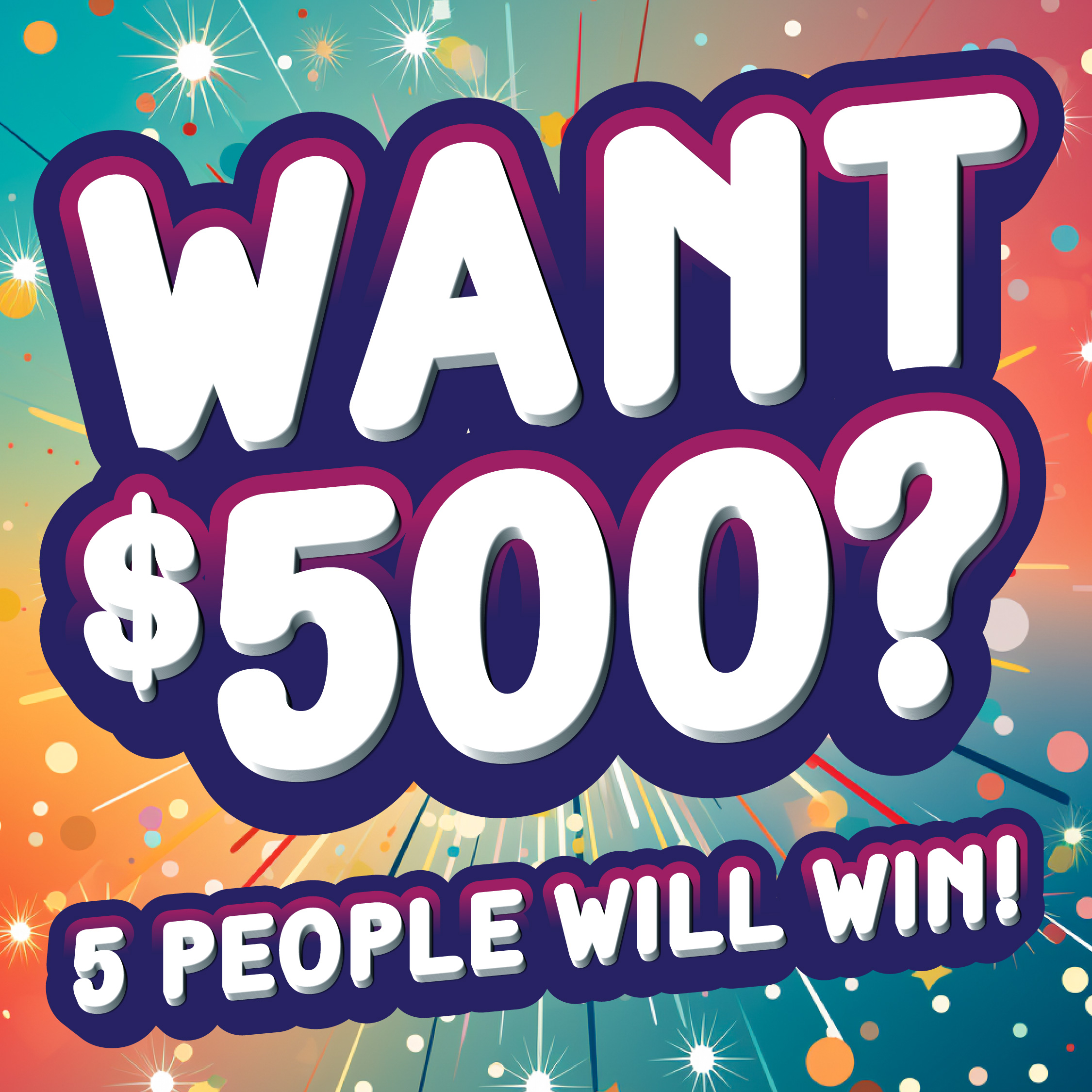 Win $500! Image