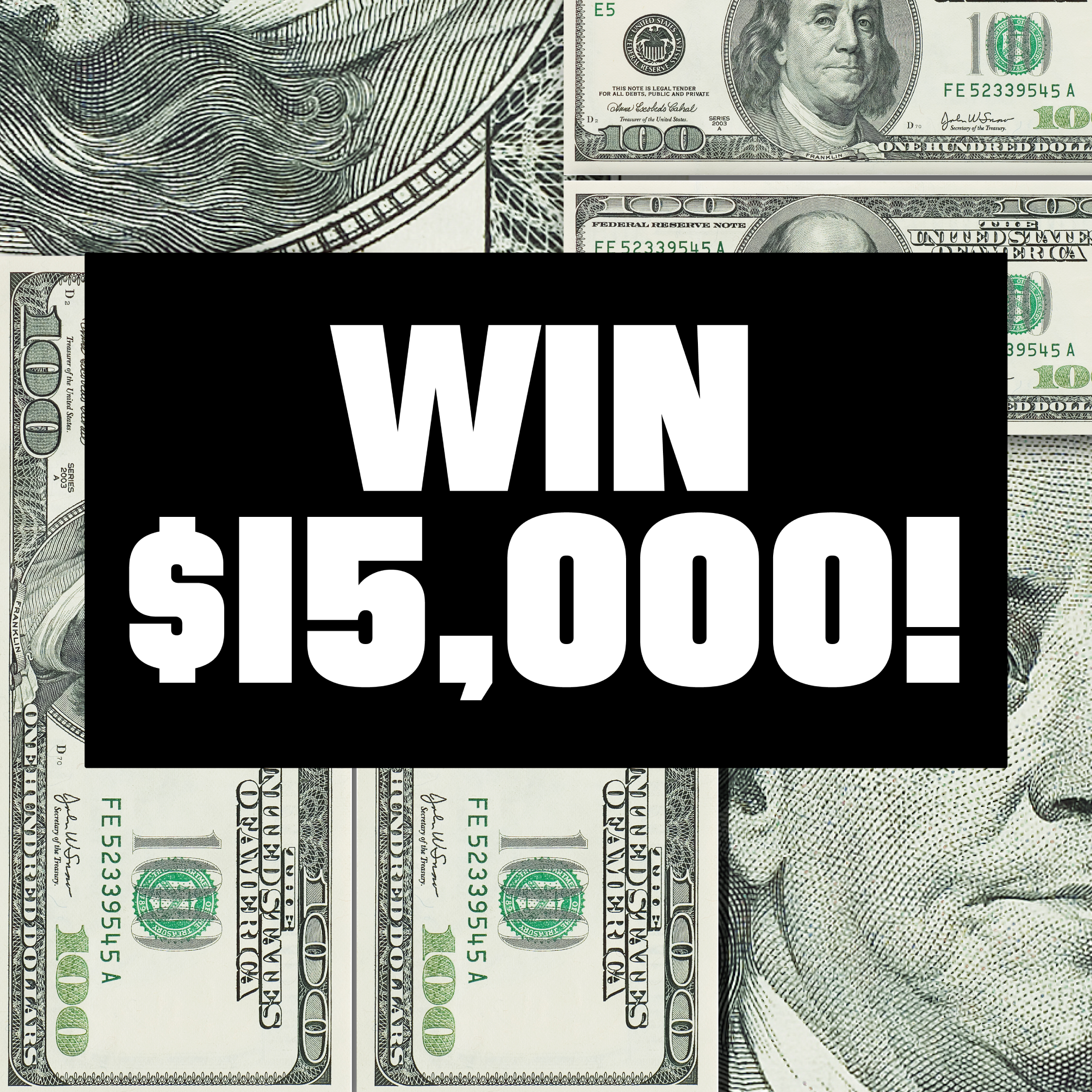 Win $15,000! Image