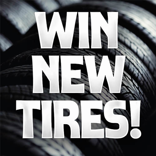Win New Tires Image