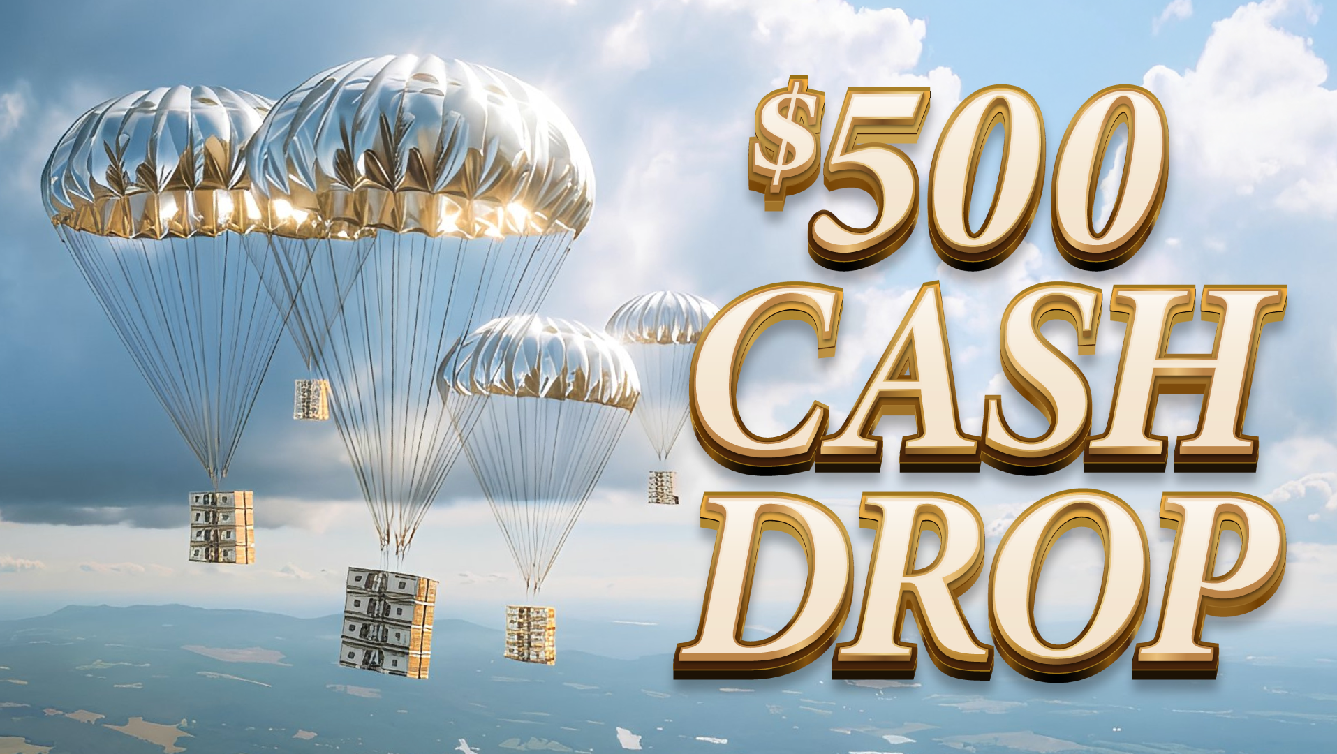 $500 cash drop 
