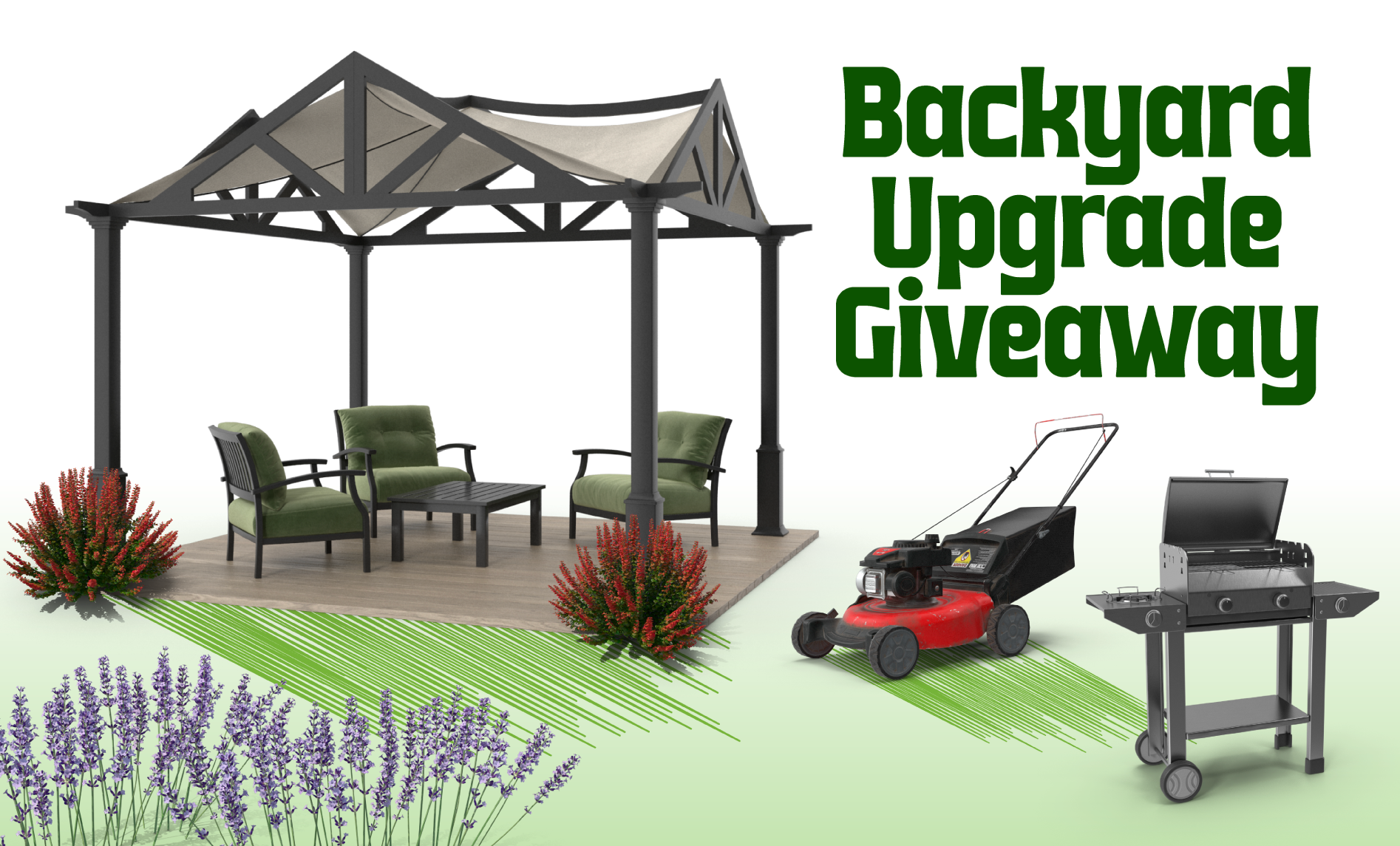 Backyard upgrade giveaway