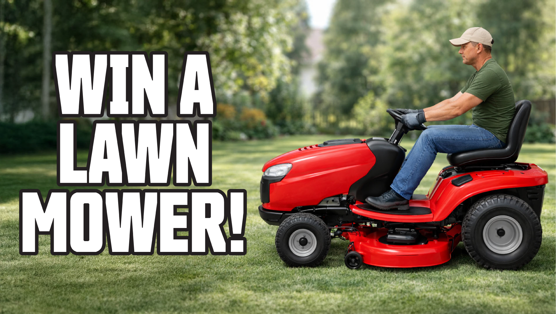 Win a lawnmower!