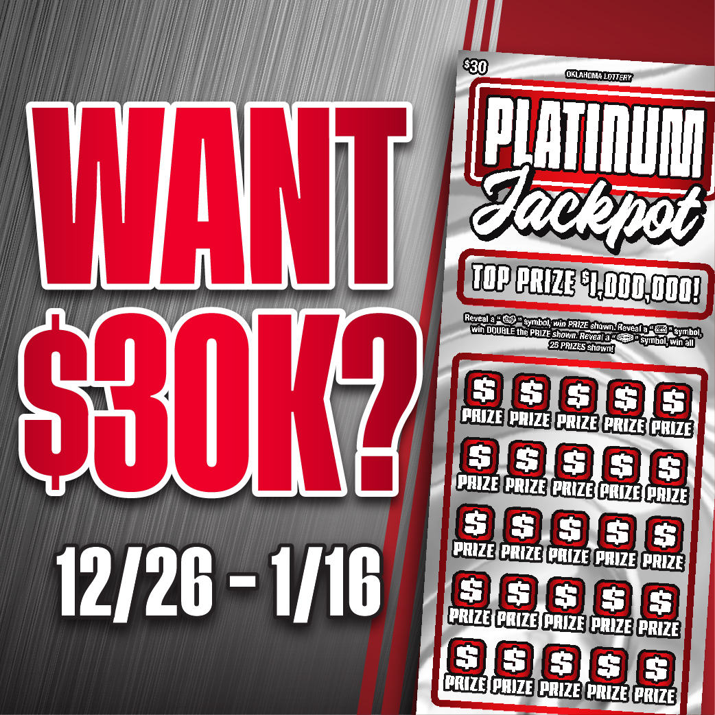 Platinum Jackpot $30,000 Giveaway Image