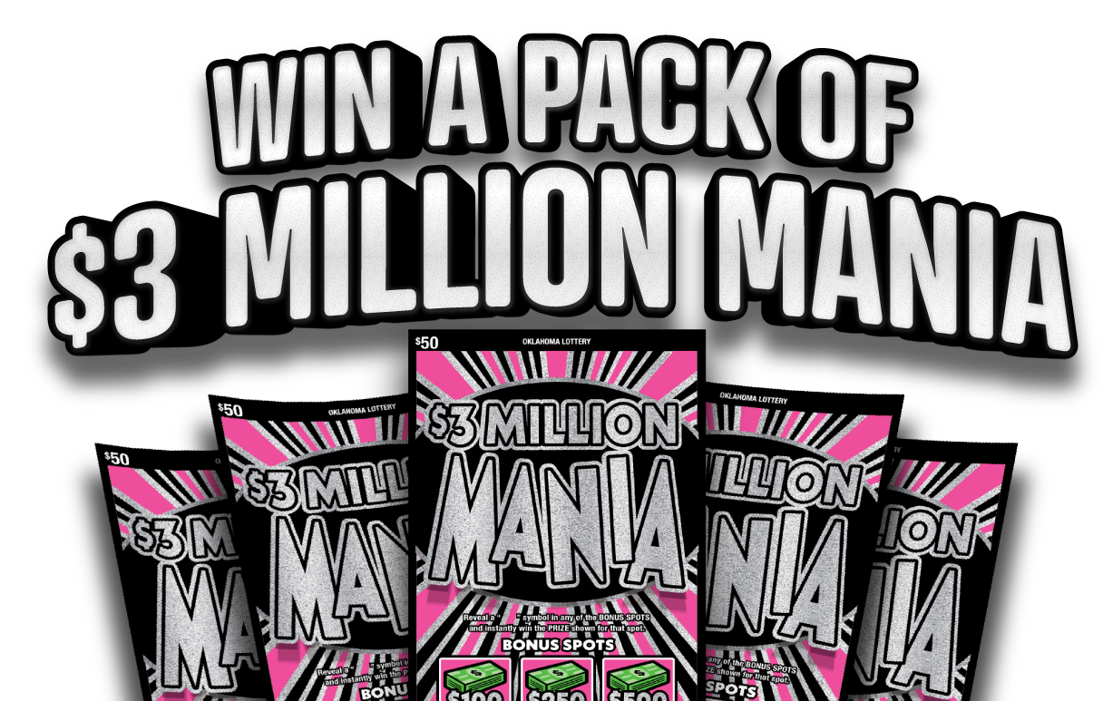 Win a pack of $3 Million Mania