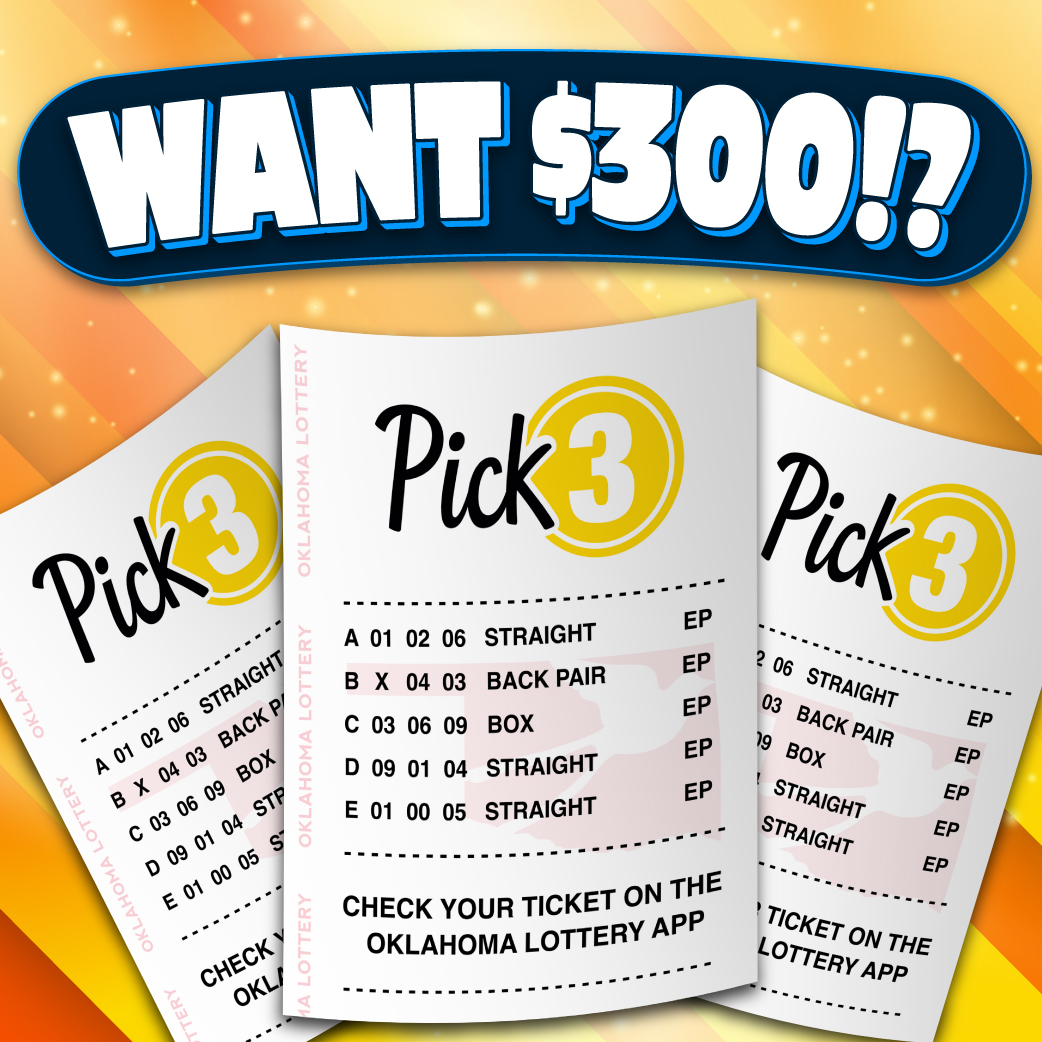 Pick 3 Win $300! Image