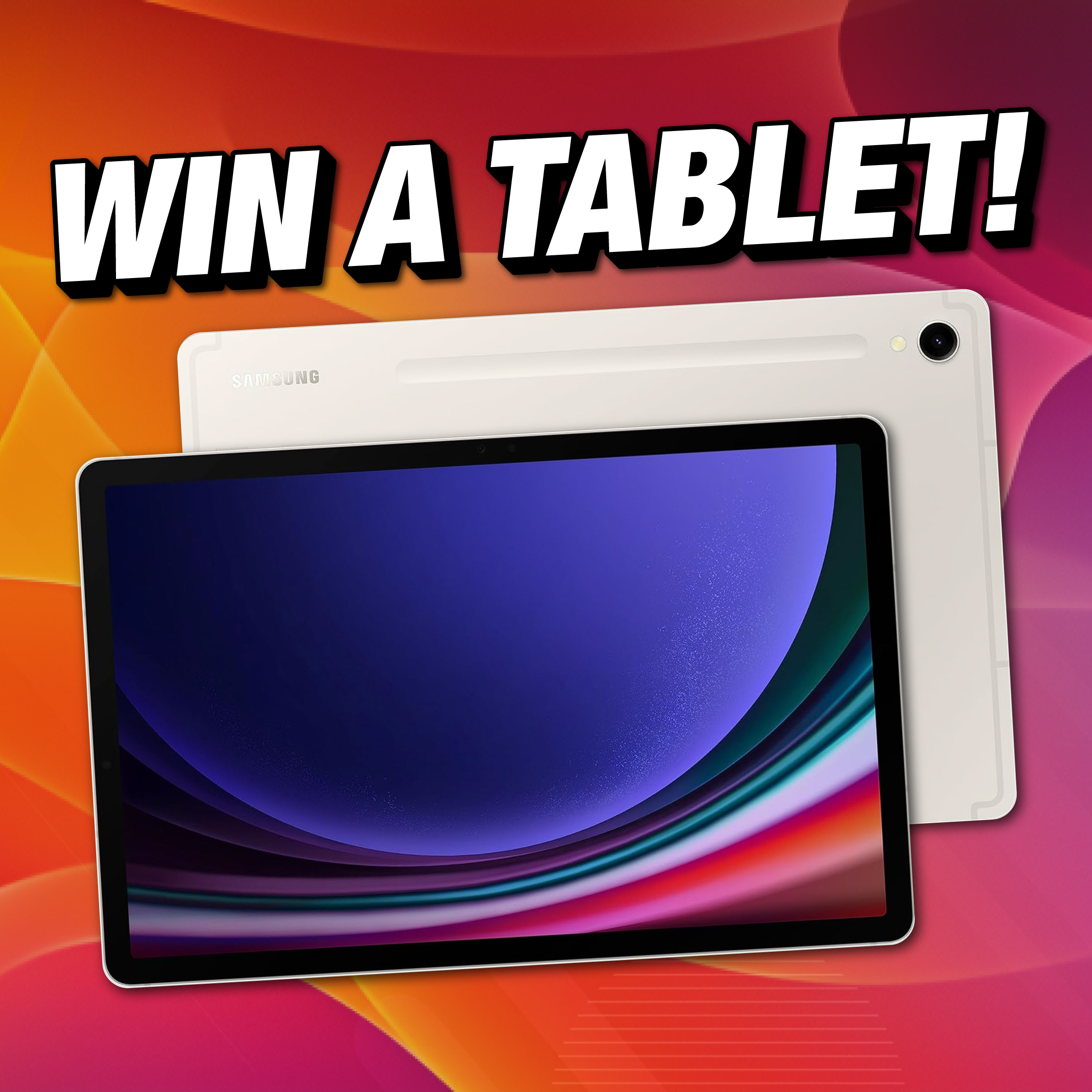 Win a Samsung Tablet! Image