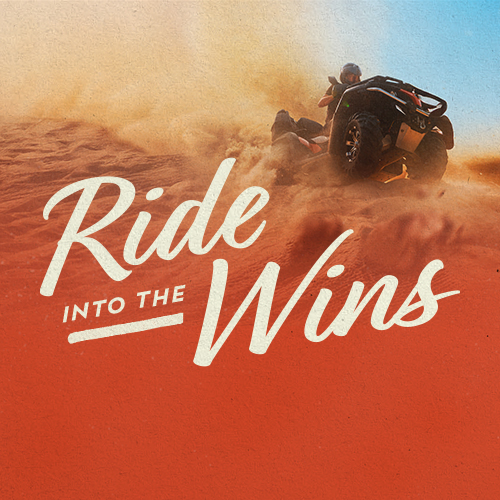 Ride into the Wins! Image