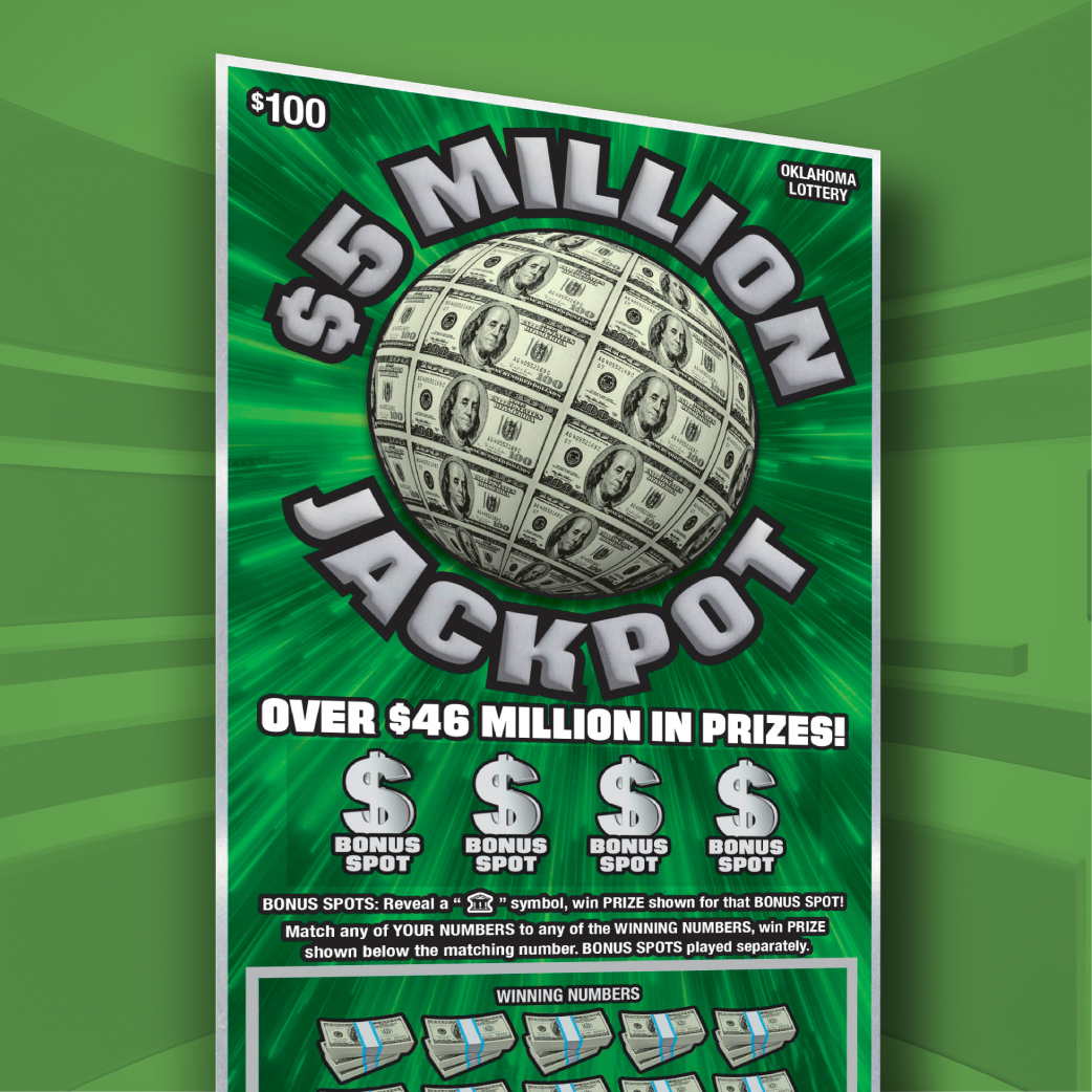 $5 Million Jackpot Ticket Promotion Image