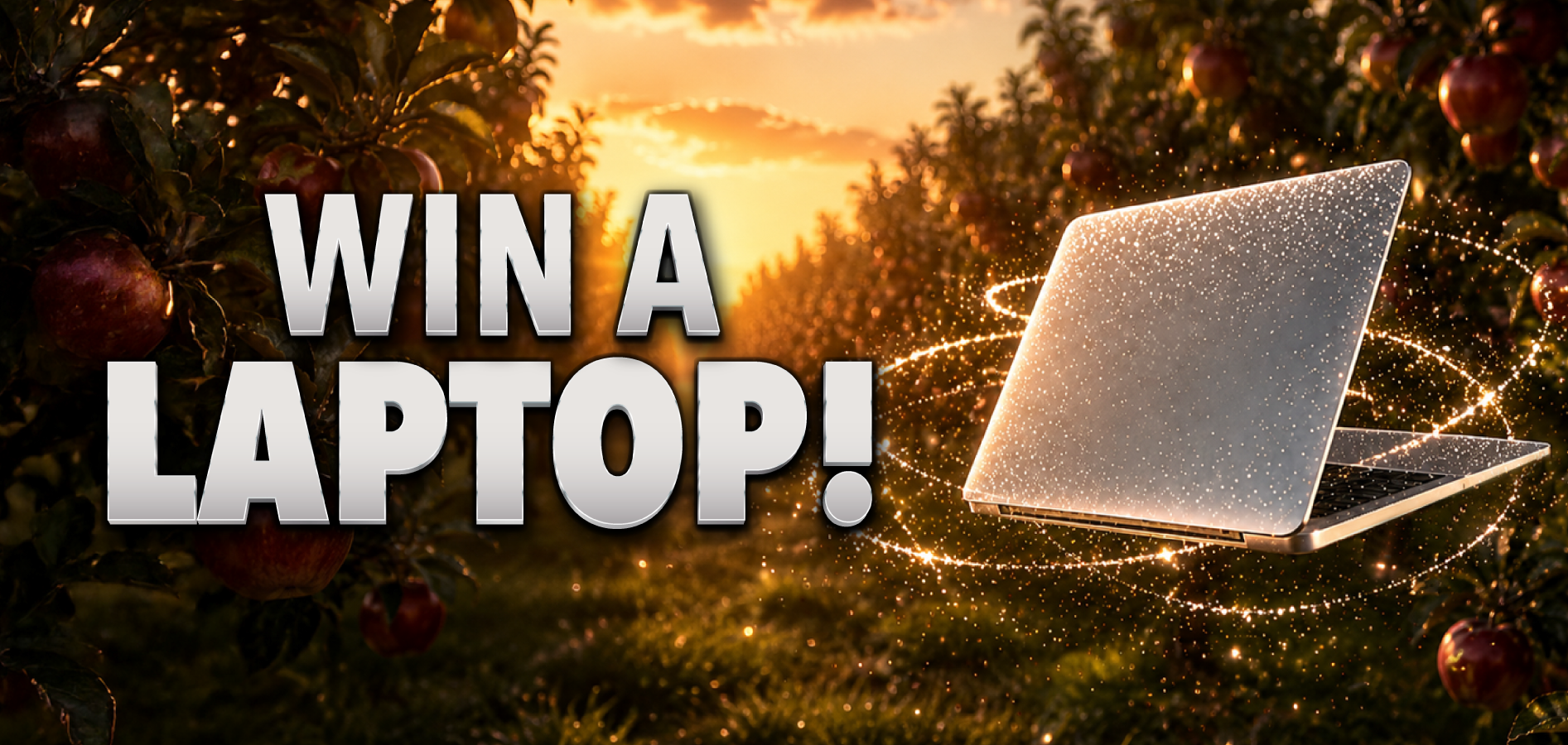 win a laptop!