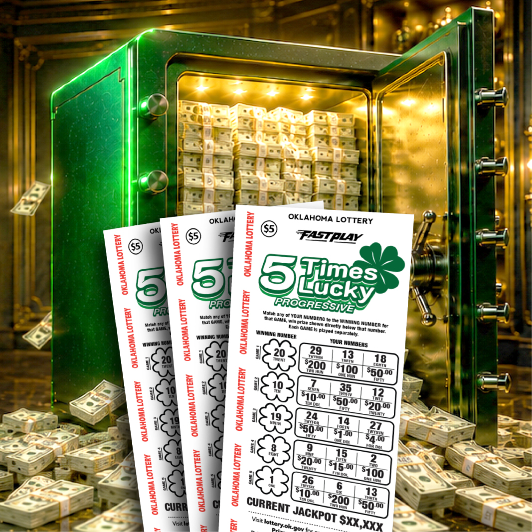 5 Times Lucky Progressive Giveaway Image