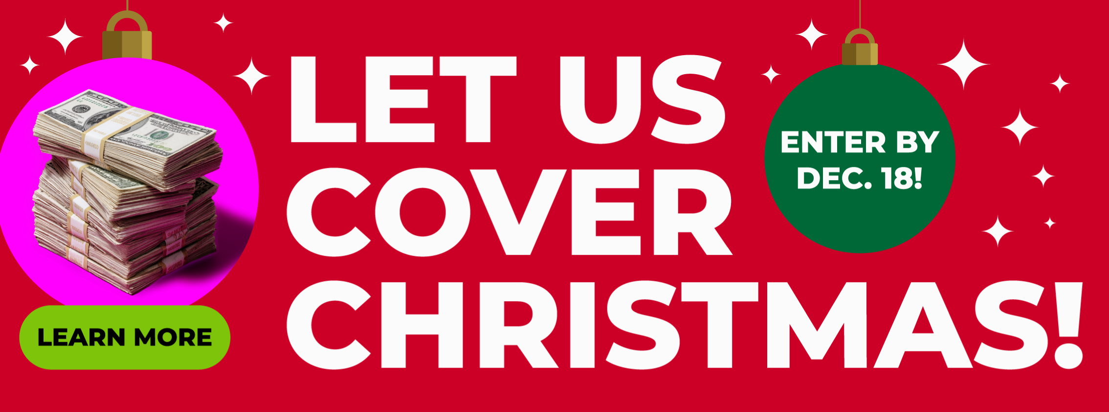 Let us cover Christmas!