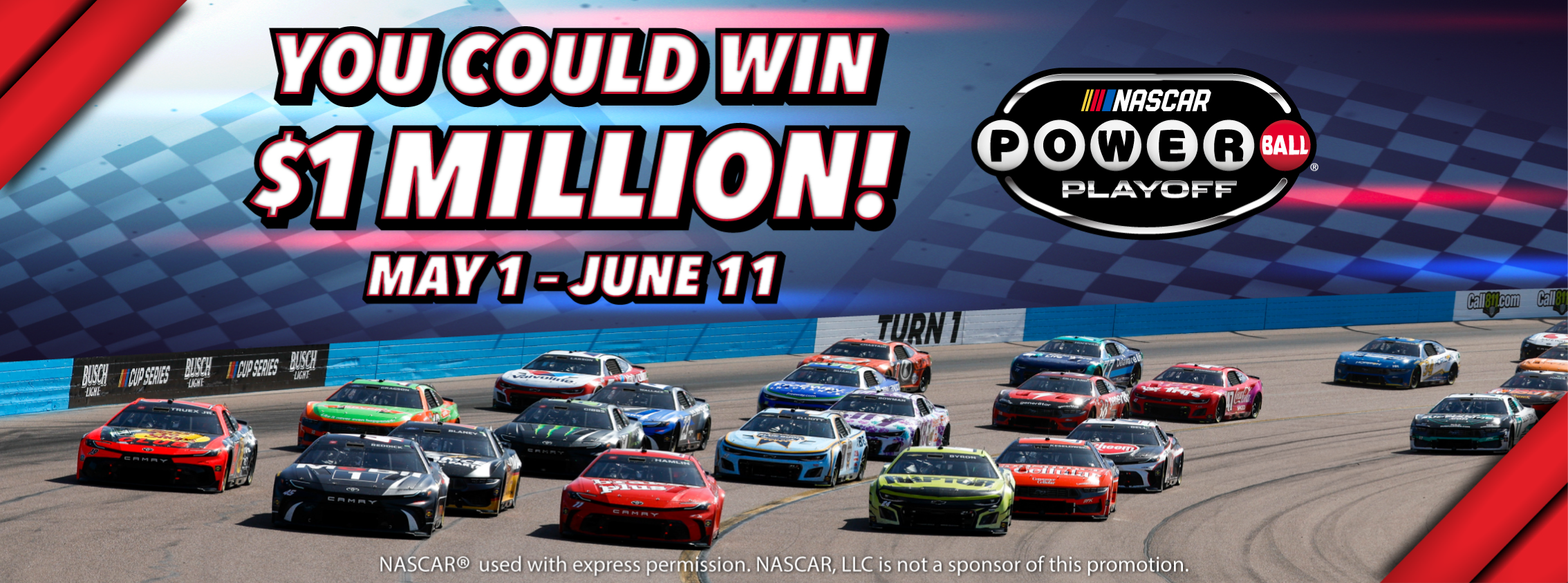 NASCAR® Powerball Playoff!