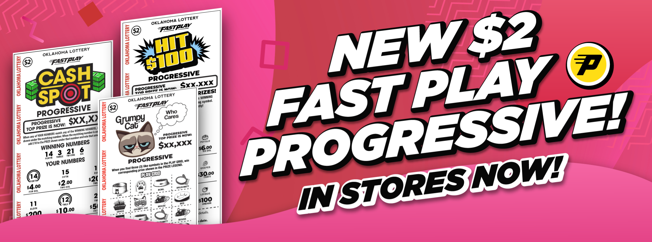 New $2 Fast Play Progressive!
