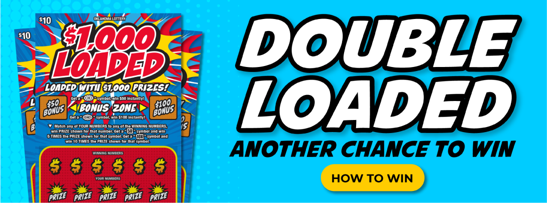 Win up to $1,000 when you scan DOUBLE LOADED