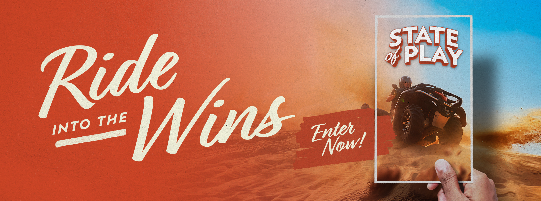 Ride into the Wins!