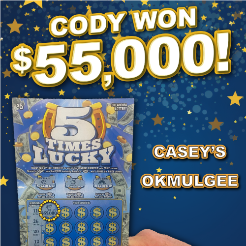 Cody won $55,000!