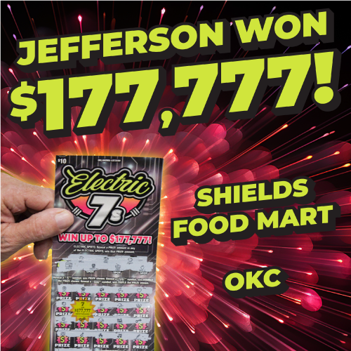Jefferson won  $177,777!