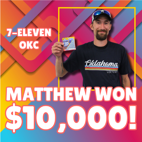 Matthew won $10,000!
