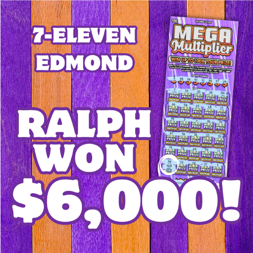 Ralph won $6,000!