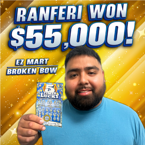 Ranferi won $55,000!