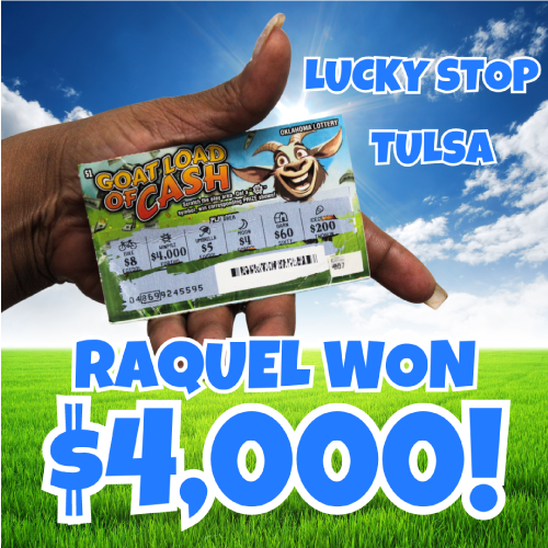 Raquel won $4,000!