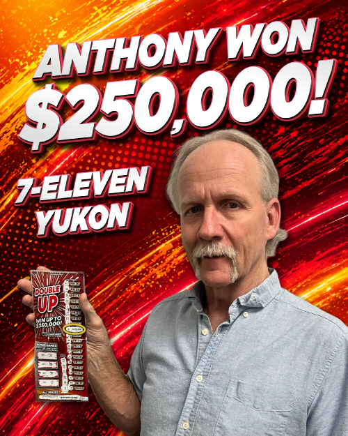 anthony won $250,000!