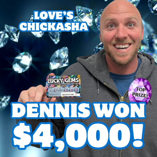 dennis won $4,000!