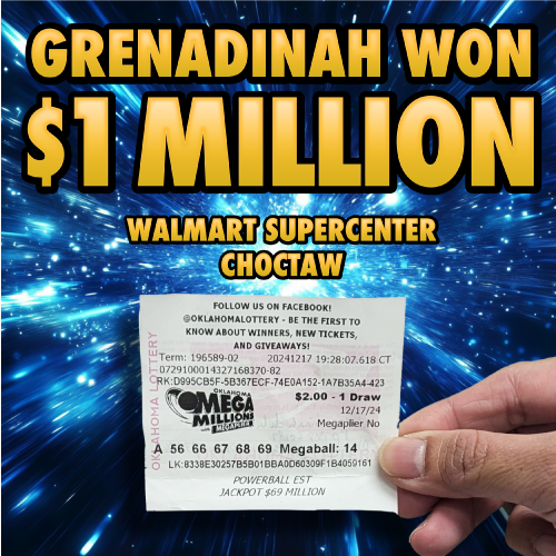 grenadinah won $1,000,000!