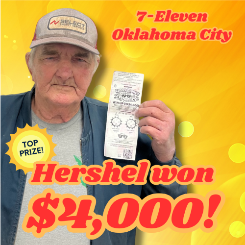 hershel won $4,000!