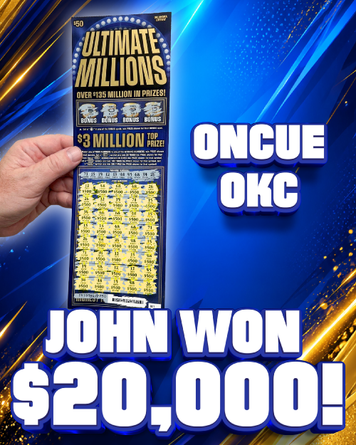 john won $20,000!