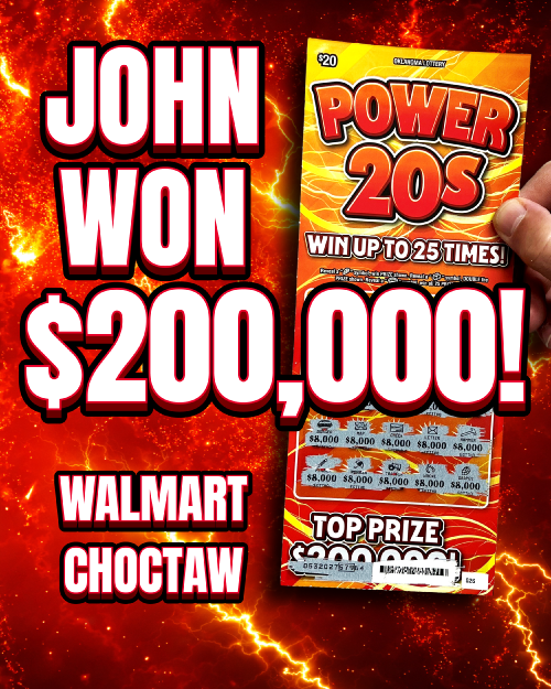 john won $200,000!