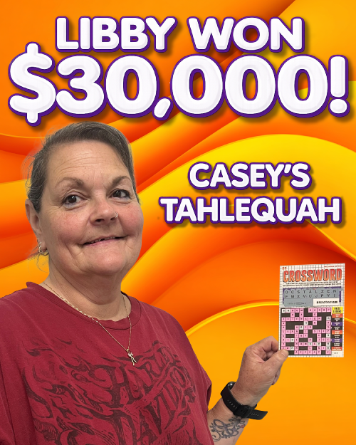 libby won $20,000!