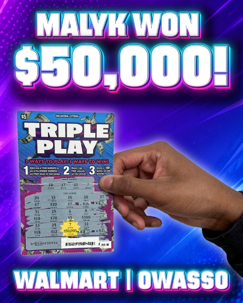 malyk won $50,000!