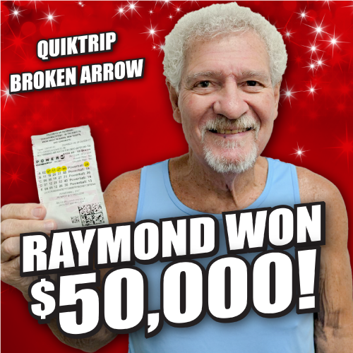 Raymond won $50,000!