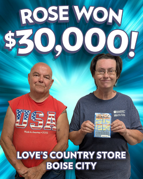 rose won $30,000!
