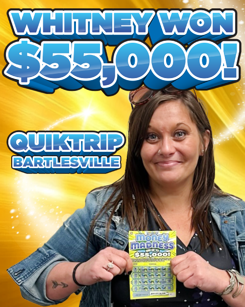 whitney won $55,000!