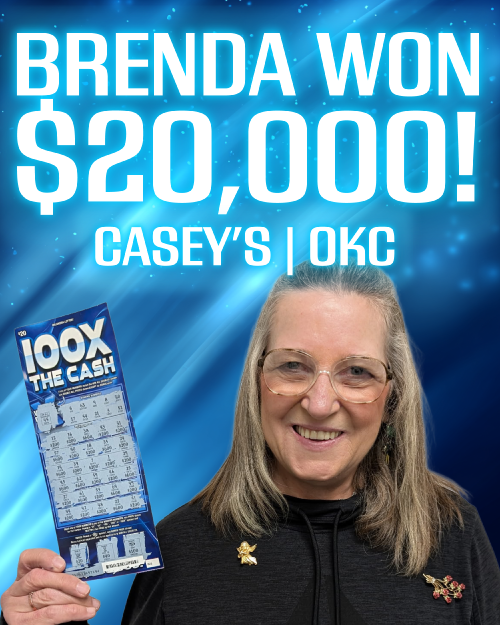 brenda won $20,000!
