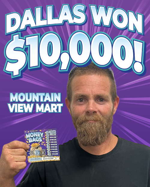 dallas won $10,000!
