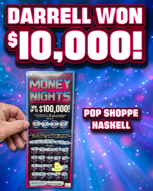 darrell won $10,000!