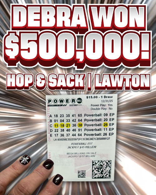 debra won $500,000!