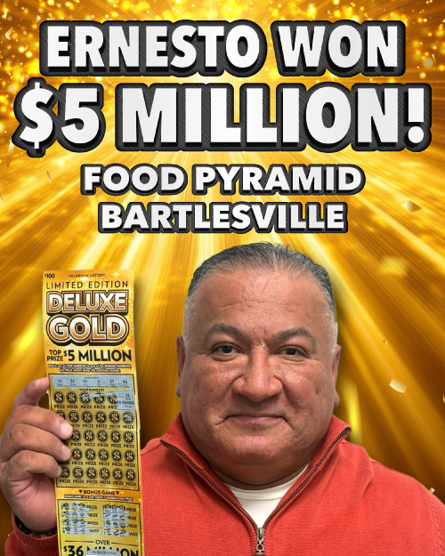 ernesto won $5,000,000!