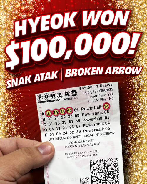hyeok won $100,000!