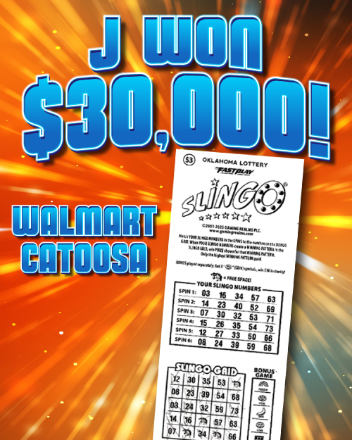 j won $30,000!