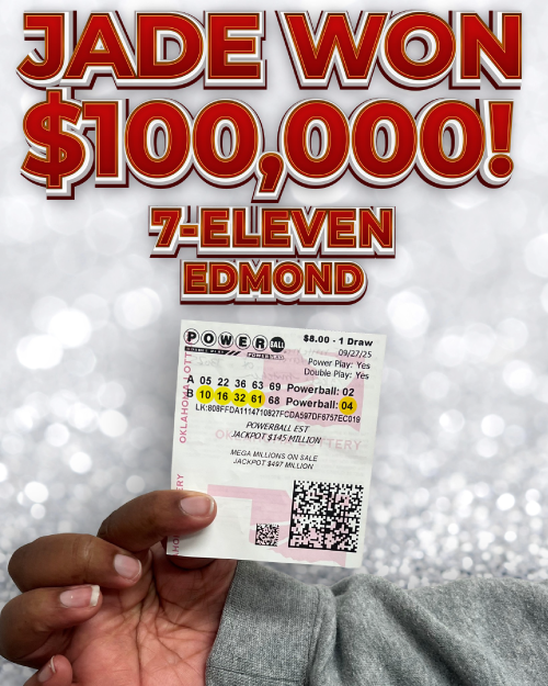 jade won $100,000!
