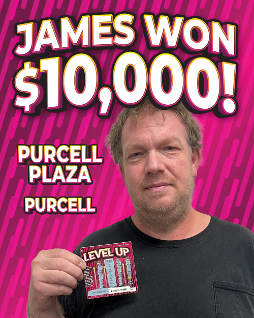 james won $10,000!
