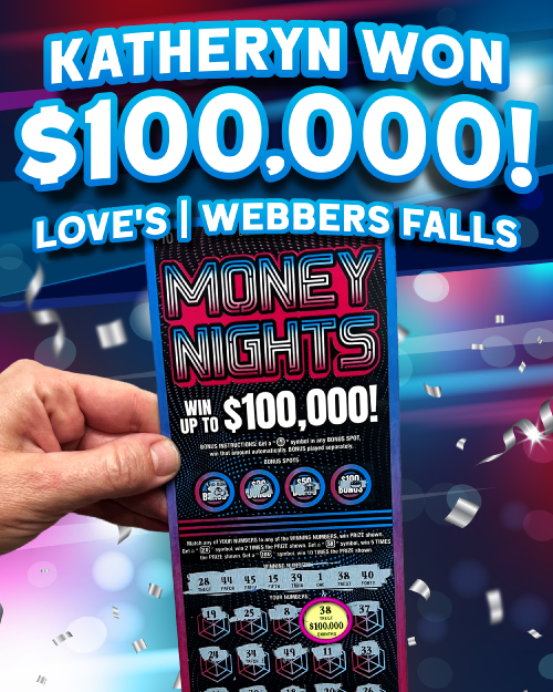 katheryn won $100,000!